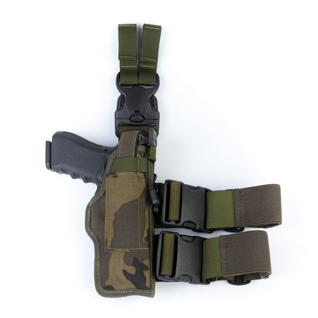 Samosvorné pistolové pouzdro - Stehenní